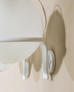 Gino Sarfatti Gino Sarfatti Wall Lights mod 239 2 Opaline Glass Arteluce 1970 - 4614432