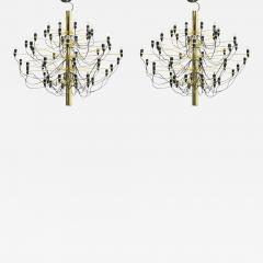 Gino Sarfatti Gino Sarfatti for Flos 2097 50 Chandelier Pair Available Price is Per Item - 3149724