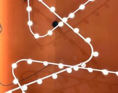 Gino Sarfatti Impressive Large Triangle Light Sculpture Chandelier Gino Sarfatti Style 1950s - 4066633