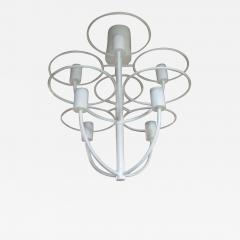 Gino Sarfatti Italian Mid Century Modern Chandelier Attributed to Gino Sarfatti - 1802968
