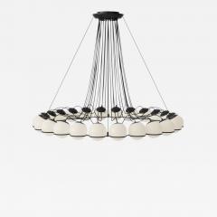 Gino Sarfatti Monumental Gino Sarfatti Model 2109 24 14 Chandelier in Black - 1179805