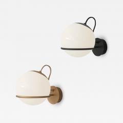 Gino Sarfatti Pair of Gino Sarfatti Model 237 1 Wall Lamps - 3202655