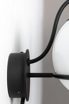 Gino Sarfatti Pair of Gino Sarfatti Model 237 1 Wall Lamps in Black - 1193523