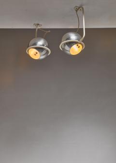 Gino Sarfatti Pair of Model 232G Ceiling Lamps by Gino Sarfatti Arteluce Italy 1960s - 835239