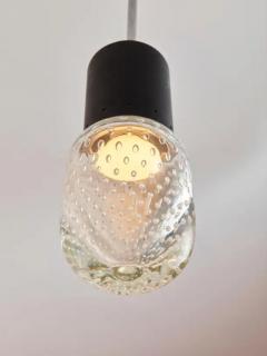 Gino Sarfatti Pendant Light by Gino Sarfatti with Seguso Glass circa 1960 - 3469244