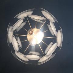 Gino Vistosi Charming Murano Disc Chandelier by Vistosi 1960s - 649253