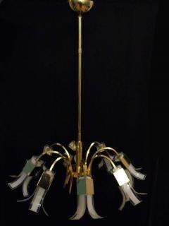 Gino Vistosi Murano Chandelier by Vistosi 1970s - 649311