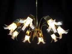 Gino Vistosi Murano Chandelier by Vistosi 1970s - 649316