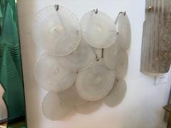 Gino Vistosi Pair Of Murano Glass Sconces By Vistosi - 4377775