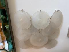 Gino Vistosi Pair Of Murano Glass Sconces By Vistosi - 4377808