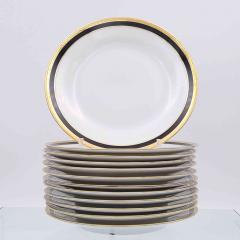 Ginori Set of Twelve Large Plates Italy circa 1920 - 2441177