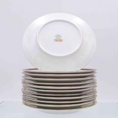 Ginori Set of Twelve Large Plates Italy circa 1920 - 2441179