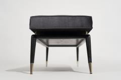 Gio Bench in Cerused Oak and Brass by Stamford Modern - 2884564