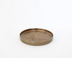 Gio Pomodoro SIGNED BRONZE DISH BY GIO POMODORO FOR IL SESTANTE GALERIA - 3348285