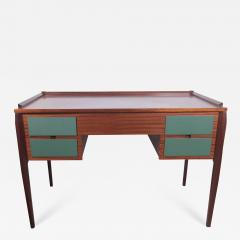 Gio Ponti 1950s mahogany desk attributed to Gio Ponti - 854980