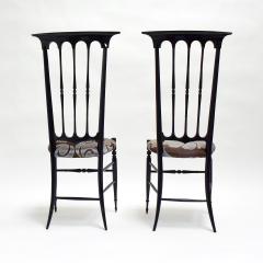 Gio Ponti A Rare Pair of Restored Chiavari Chairs - 2222062