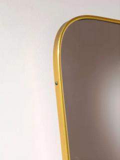 Gio Ponti A mid century Italian brass mirror in the style of Gio Ponti 1960s - 4032619