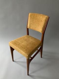 Gio Ponti A rare set of Gio Ponti dining chairs Model 602  - 4188163