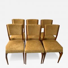 Gio Ponti A rare set of Gio Ponti dining chairs Model 602  - 4289416
