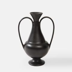 Gio Ponti Black Bucchero Ceramic Vase by Gio Ponti and Carlo Alberto Rossi - 2550750