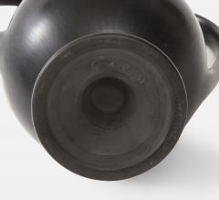 Gio Ponti Black Bucchero Ceramic Vase by Gio Ponti and Carlo Alberto Rossi - 2550751