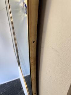 Gio Ponti Brass Free Form Mirror Italy 1950s - 2874299