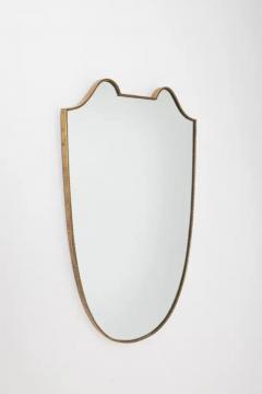 Gio Ponti Brass Shield Mirror - 3823006