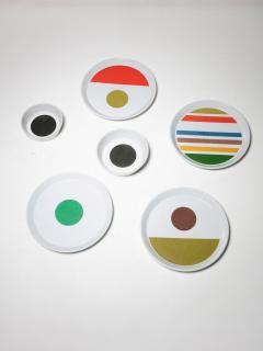 Gio Ponti Ceramic Plates by Gio Ponti for Ceramica Franco Pozzi - 4724486