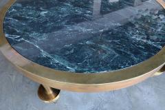 Gio Ponti Custom Brass and Marble Coffee Table in the Style of Gio Ponti - 286485