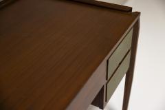 Gio Ponti Desk In Mahogany Veneer Attributed To Gio Ponti Italy 1950s - 3642986