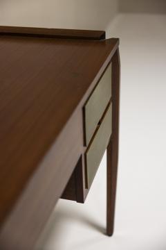 Gio Ponti Desk In Mahogany Veneer Attributed To Gio Ponti Italy 1950s - 3642988