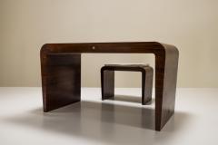 Gio Ponti Desk and Stool by Gio Ponti for Fontana Arte Italy 1938 - 3910871