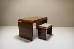 Gio Ponti Desk and Stool by Gio Ponti for Fontana Arte Italy 1938 - 3910880