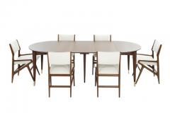 Gio Ponti Dining Room Set by Gio Ponti for M Singer Sons c  - 1712845