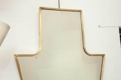 Gio Ponti Elegant Wall Mirror in Gio Ponti Style Made in Italy - 463381