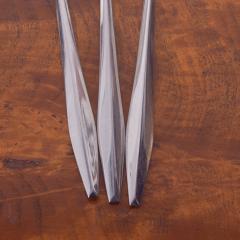 Gio Ponti GIO PONTI Italian Stainless Flatware Set of Three Long Ice Tea Spoons 1958 - 1852808