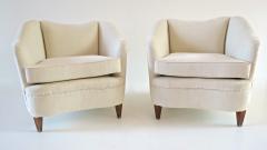 Gio Ponti GIO PONTI pair of white armchairs Casa Giardino circa 1938 - 1701146