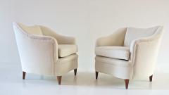 Gio Ponti GIO PONTI pair of white armchairs Casa Giardino circa 1938 - 1701149