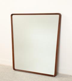 Gio Ponti Gio Ponti 1891 1979 Att for Production Dassi Walnut Wall Mirror circa 1950 - 4783665