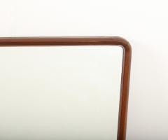 Gio Ponti Gio Ponti 1891 1979 Att for Production Dassi Walnut Wall Mirror circa 1950 - 4783723