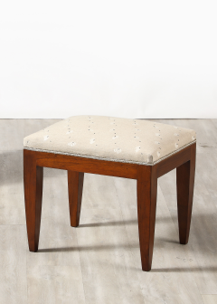Gio Ponti Gio Ponti Att Walnut Stool Italy circa 1940 - 4143819