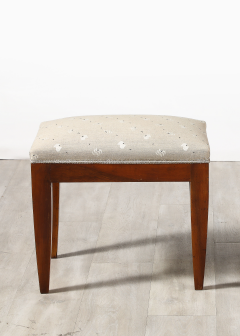 Gio Ponti Gio Ponti Att Walnut Stool Italy circa 1940 - 4143821