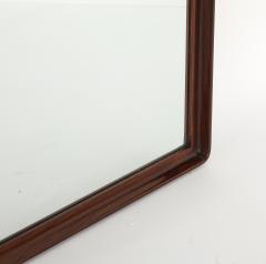 Gio Ponti Gio Ponti Att for Prod Dassi Walnut Wall Mirror circa 1950 - 4430533