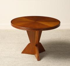 Gio Ponti Gio Ponti Carved Walnut Side Cocktail Table 1939 - 4783707
