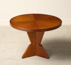 Gio Ponti Gio Ponti Carved Walnut Side Cocktail Table 1939 - 4783716