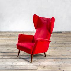 Gio Ponti Gio Ponti Cassina Single Armchair for Hotel Royal in Naples 50s - 2675102