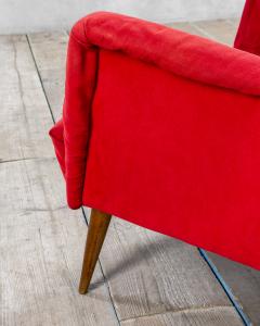 Gio Ponti Gio Ponti Cassina Single Armchair for Hotel Royal in Naples 50s - 2675105