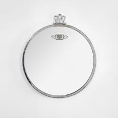 Gio Ponti Gio Ponti Circular Wall Mirror for Luigi Fontana in Nickel Brass - 2454812