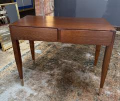 Gio Ponti Gio Ponti Console Table with Brass Capped Legs Italy 1950s - 4316064