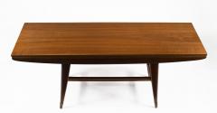 Gio Ponti Gio Ponti Convertible Console Dining Table for M Singer Sons in Walnut 1950 - 2075221